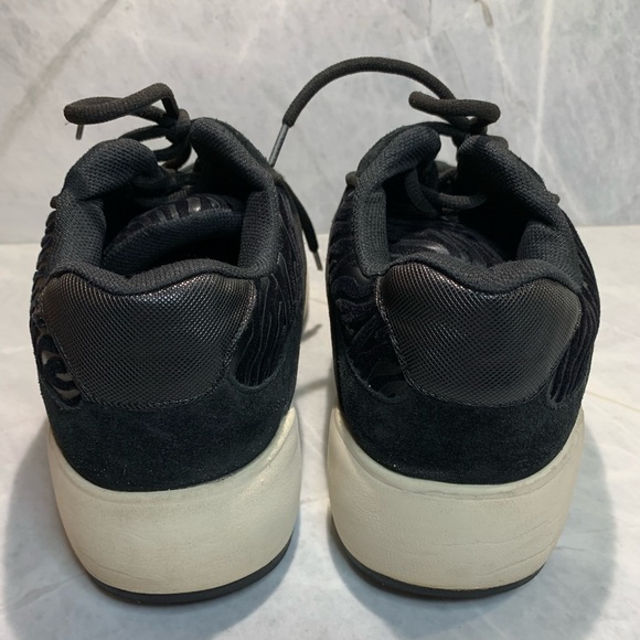 Zara black zebra print platform sneaker size 40|9 - Picture 4 of 7